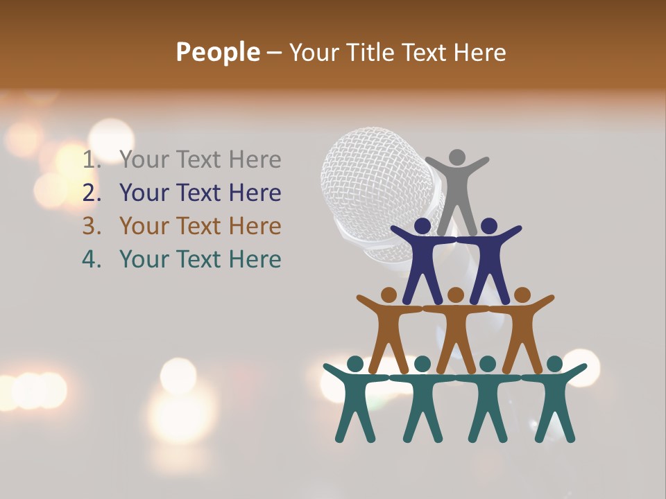 Studio Live Theater PowerPoint Template