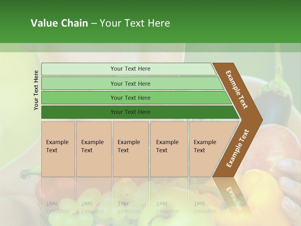 Woman Zucchini Bulgarian PowerPoint Template
