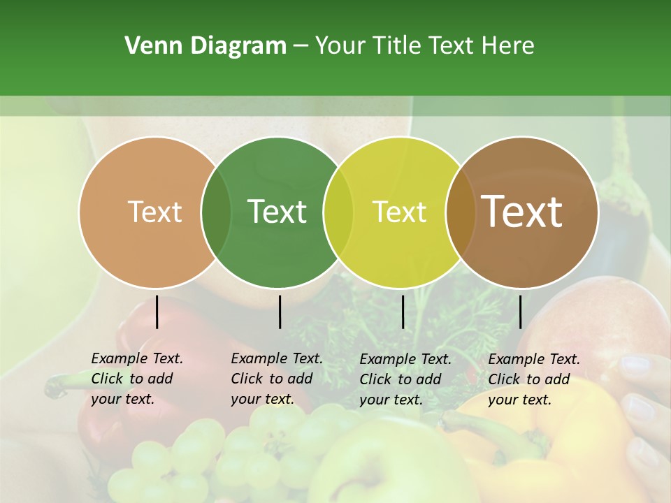 Woman Zucchini Bulgarian PowerPoint Template