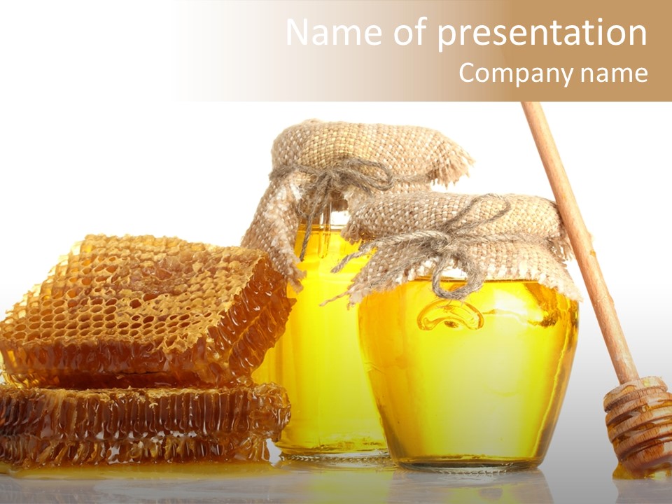 Two Jar Sweet PowerPoint Template