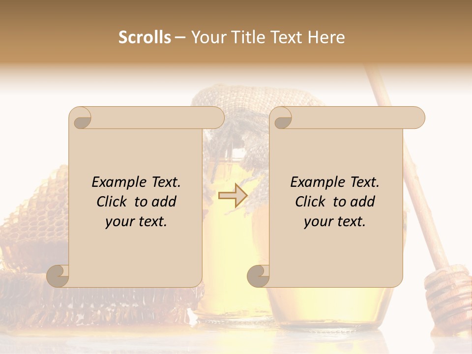 Two Jar Sweet PowerPoint Template