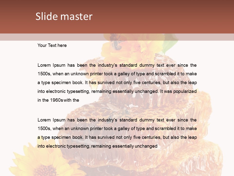 Insect Wax Nature PowerPoint Template
