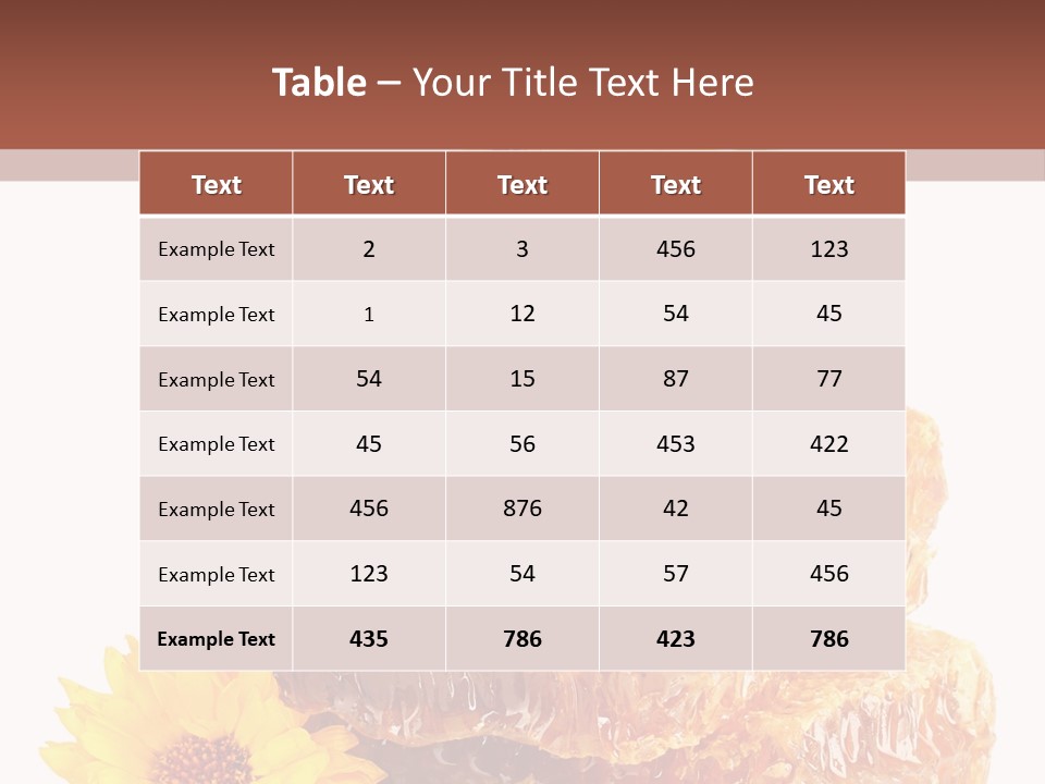 Insect Wax Nature PowerPoint Template