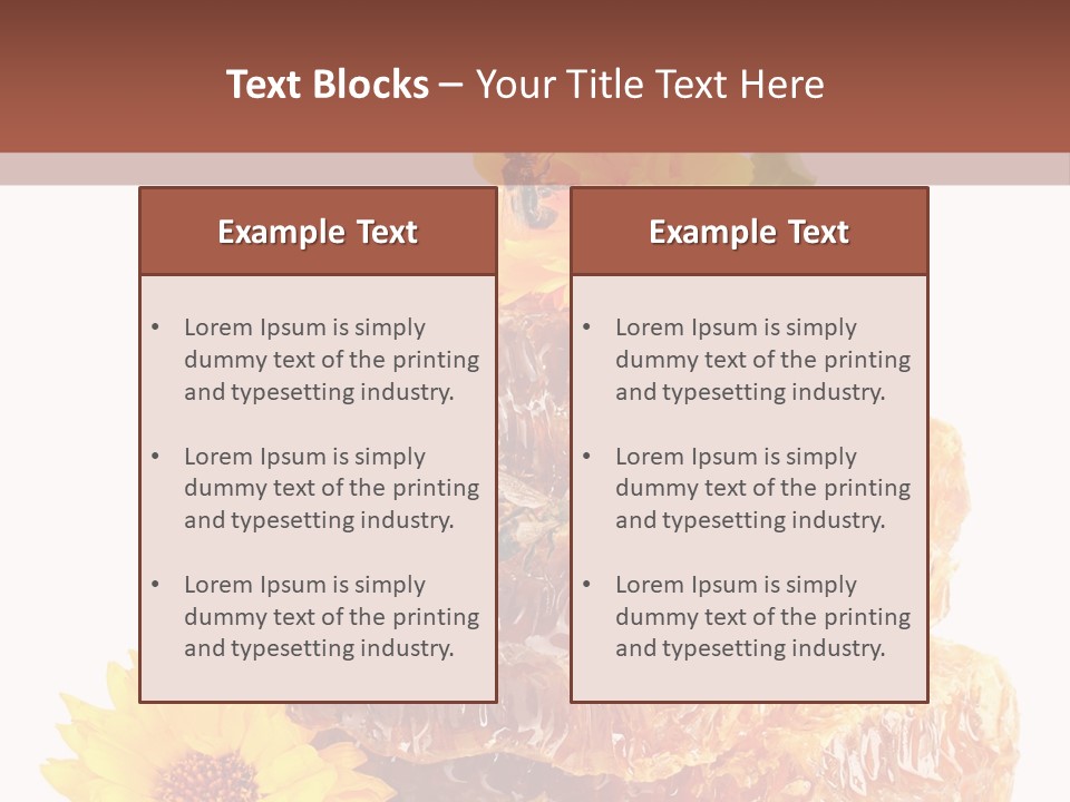 Insect Wax Nature PowerPoint Template