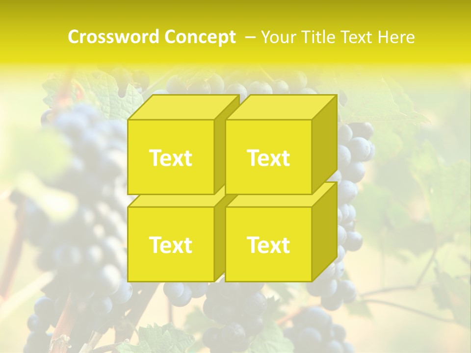 Bunch Vino Green PowerPoint Template