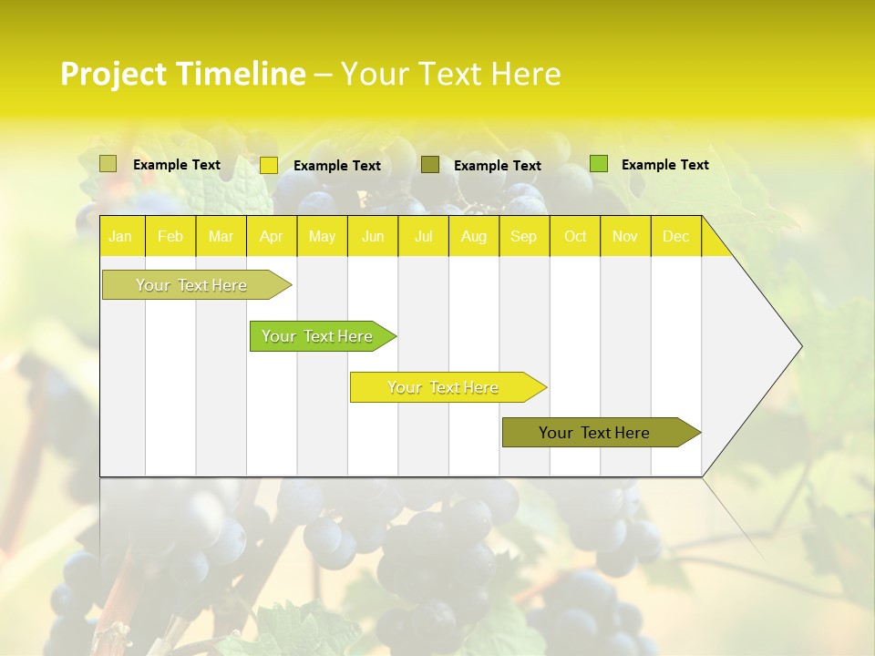 Bunch Vino Green PowerPoint Template