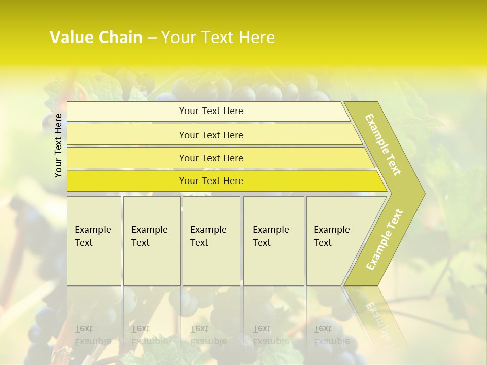 Bunch Vino Green PowerPoint Template