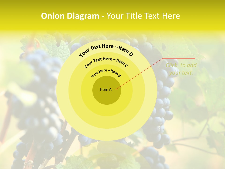 Bunch Vino Green PowerPoint Template