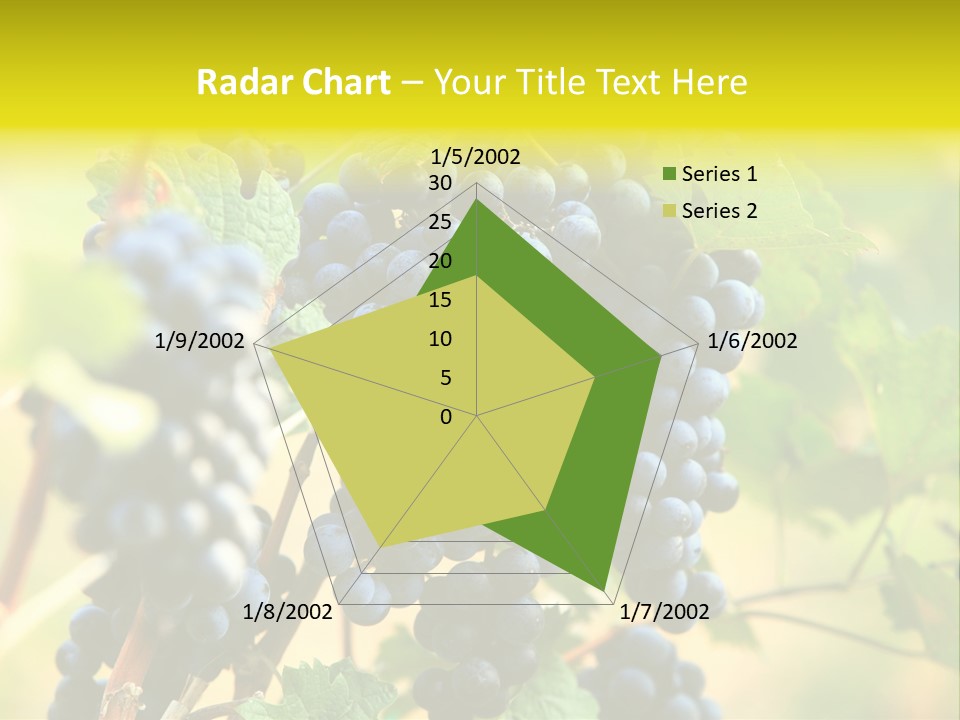 Bunch Vino Green PowerPoint Template