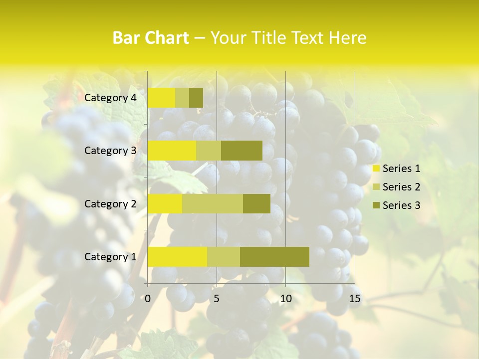 Bunch Vino Green PowerPoint Template