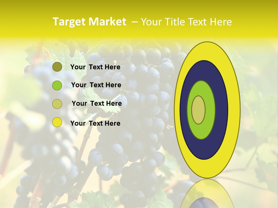 Bunch Vino Green PowerPoint Template