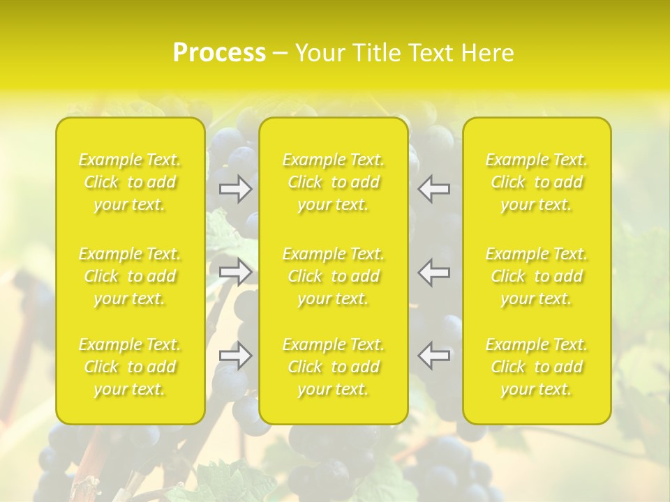 Bunch Vino Green PowerPoint Template