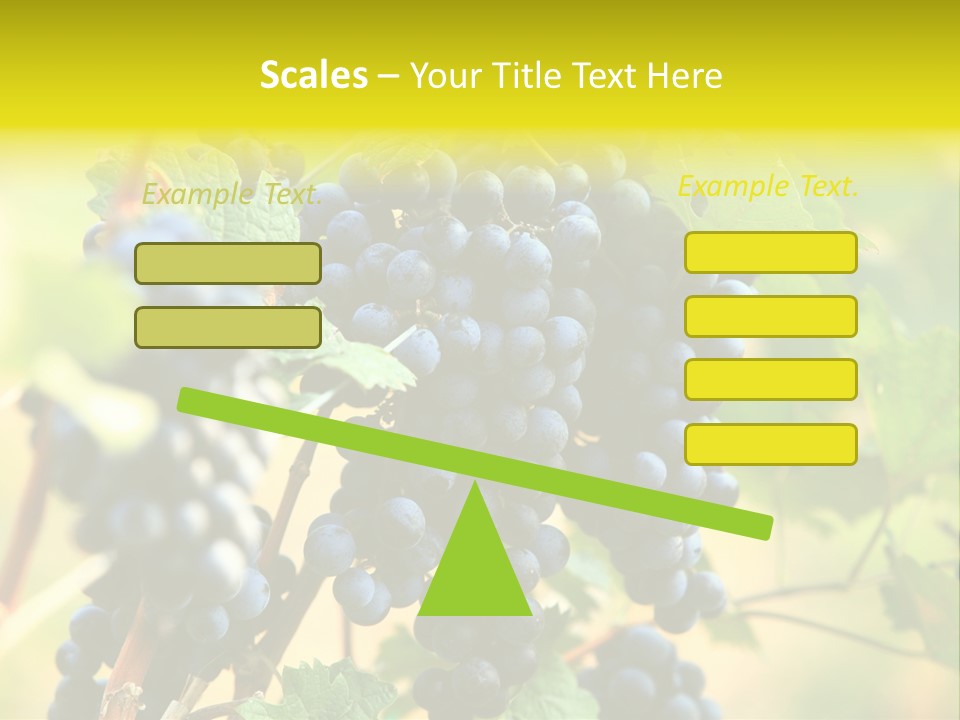 Bunch Vino Green PowerPoint Template