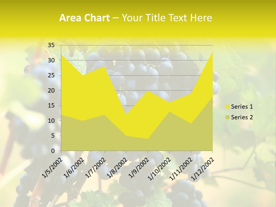 Bunch Vino Green PowerPoint Template