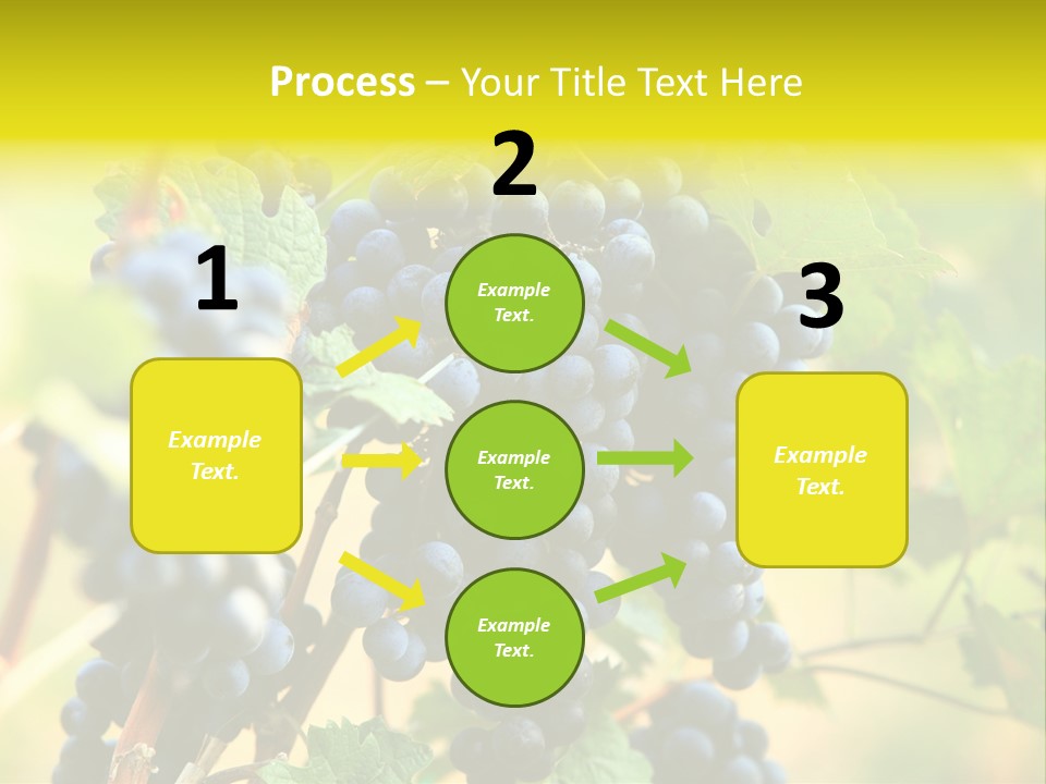 Bunch Vino Green PowerPoint Template