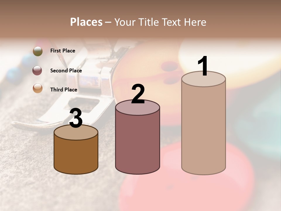 Green Beautiful String PowerPoint Template