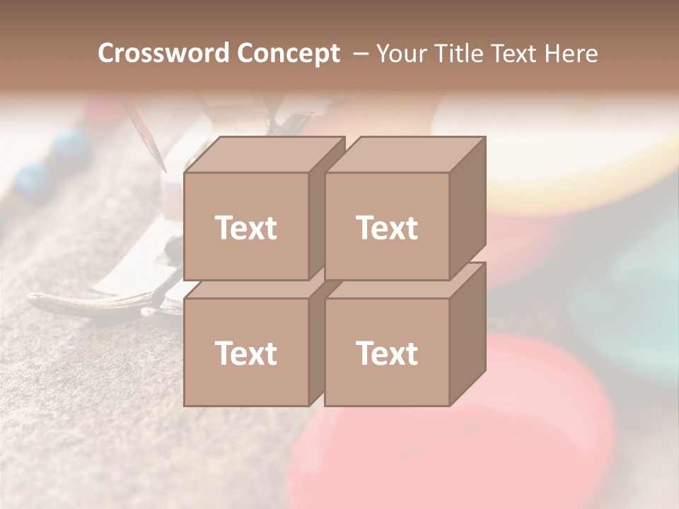 Green Beautiful String PowerPoint Template
