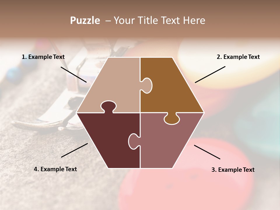 Green Beautiful String PowerPoint Template