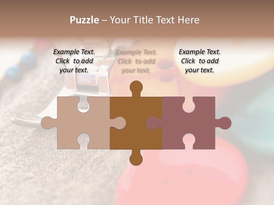 Green Beautiful String PowerPoint Template