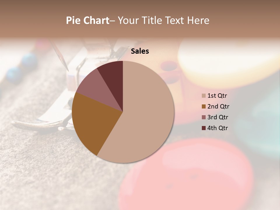 Green Beautiful String PowerPoint Template