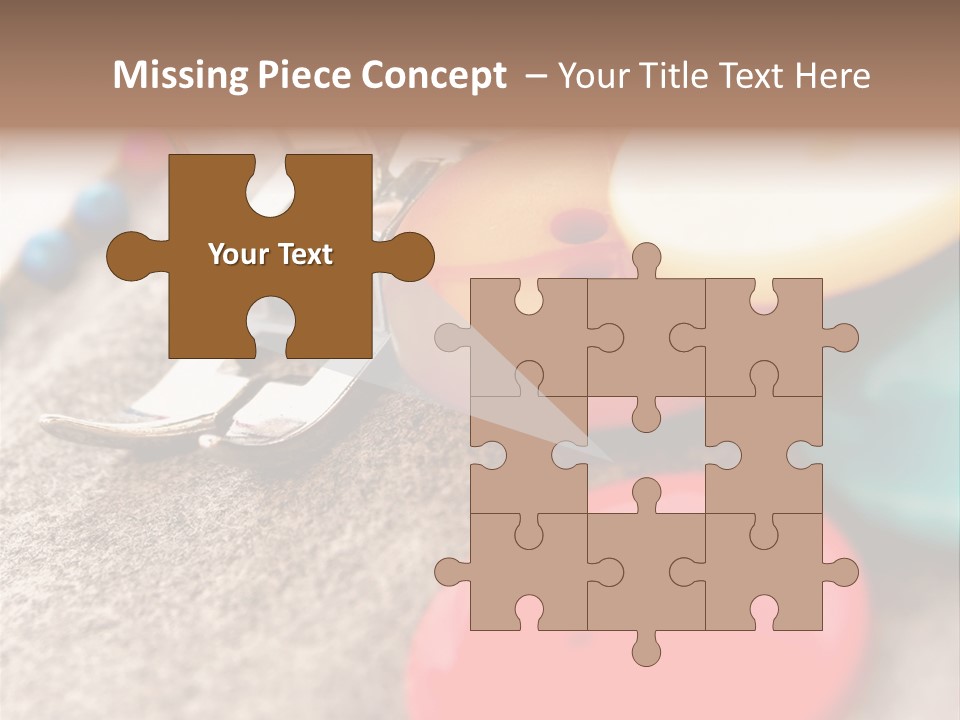 Green Beautiful String PowerPoint Template