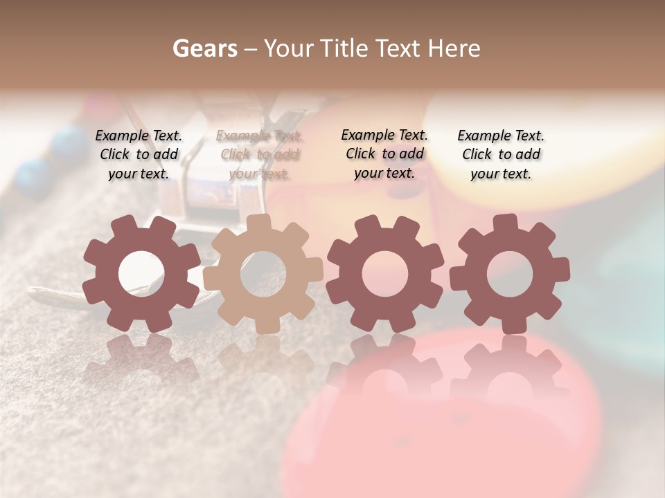 Green Beautiful String PowerPoint Template