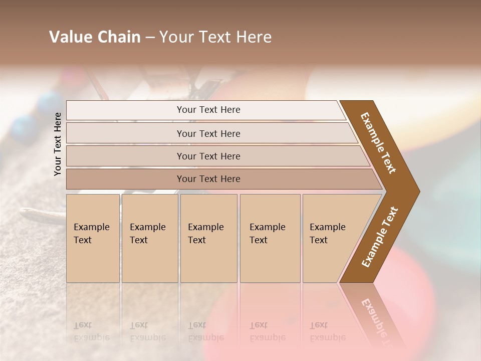 Green Beautiful String PowerPoint Template
