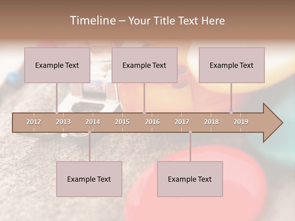 Green Beautiful String PowerPoint Template