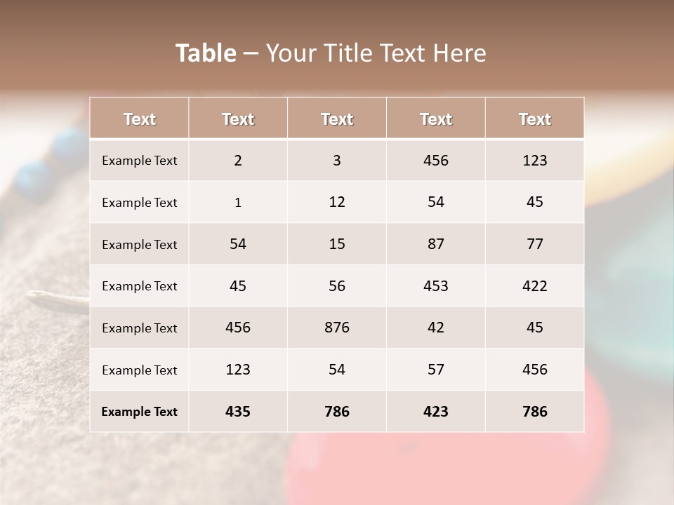 Green Beautiful String PowerPoint Template