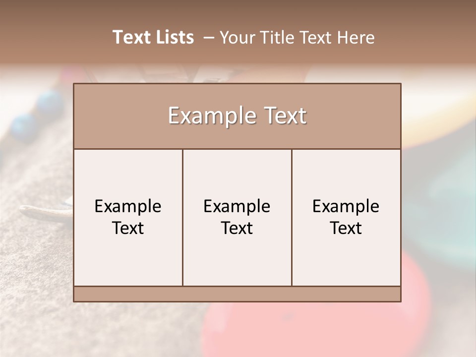 Green Beautiful String PowerPoint Template