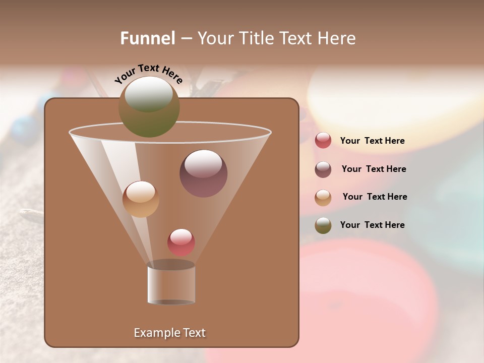 Green Beautiful String PowerPoint Template