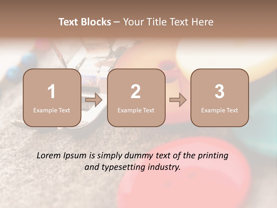 Green Beautiful String PowerPoint Template