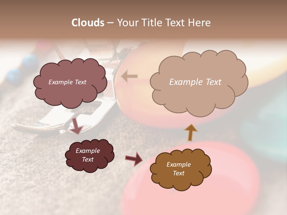 Green Beautiful String PowerPoint Template