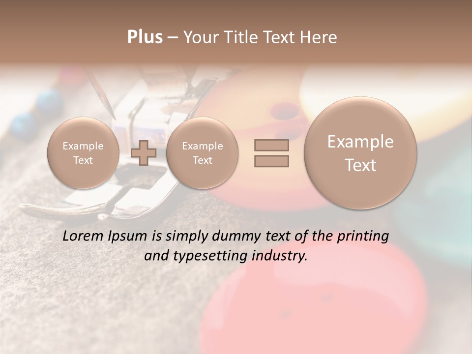 Green Beautiful String PowerPoint Template