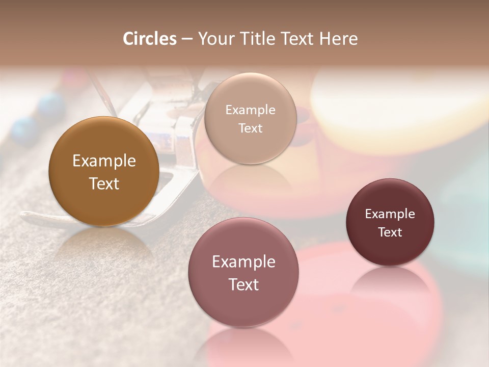 Green Beautiful String PowerPoint Template