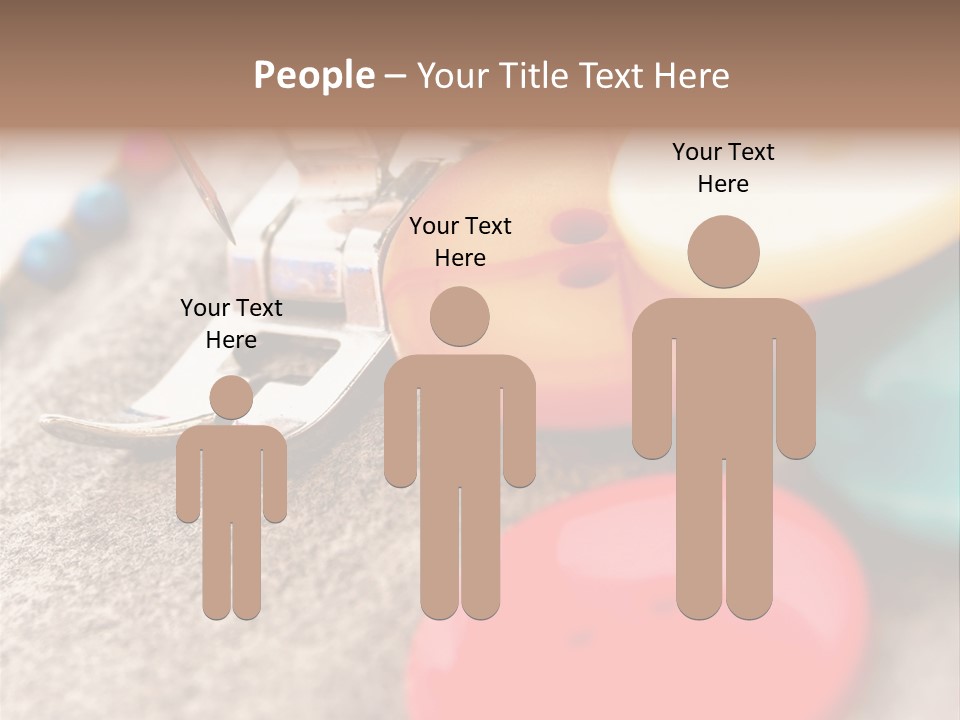 Green Beautiful String PowerPoint Template