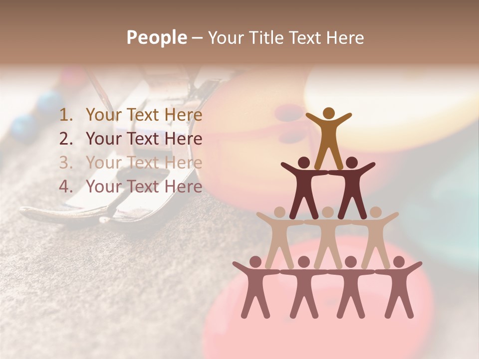 Green Beautiful String PowerPoint Template