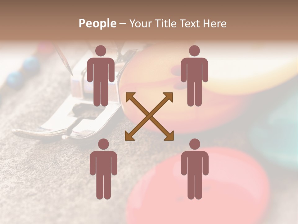 Green Beautiful String PowerPoint Template