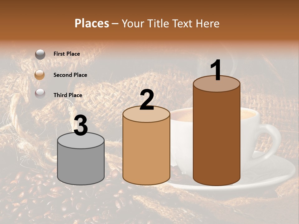 Simple Columbia Cup PowerPoint Template