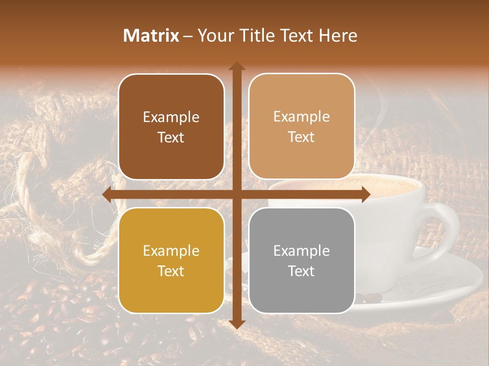 Simple Columbia Cup PowerPoint Template