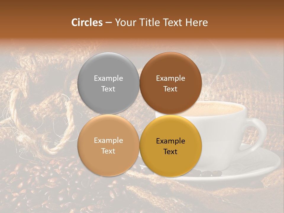 Simple Columbia Cup PowerPoint Template