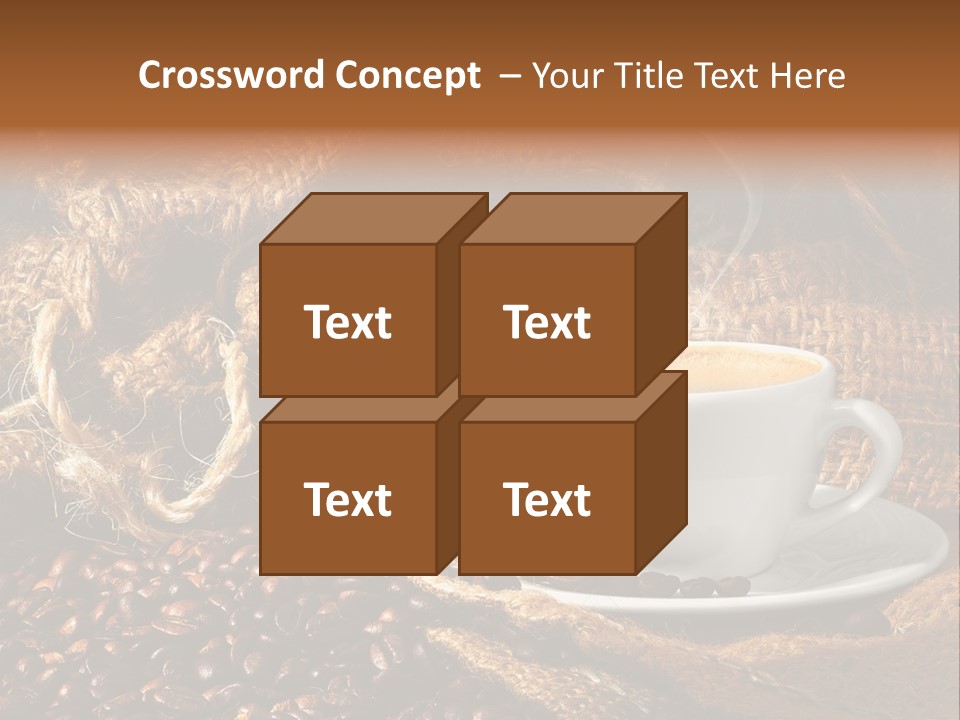 Simple Columbia Cup PowerPoint Template