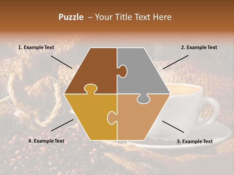 Simple Columbia Cup PowerPoint Template