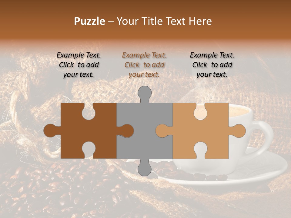 Simple Columbia Cup PowerPoint Template