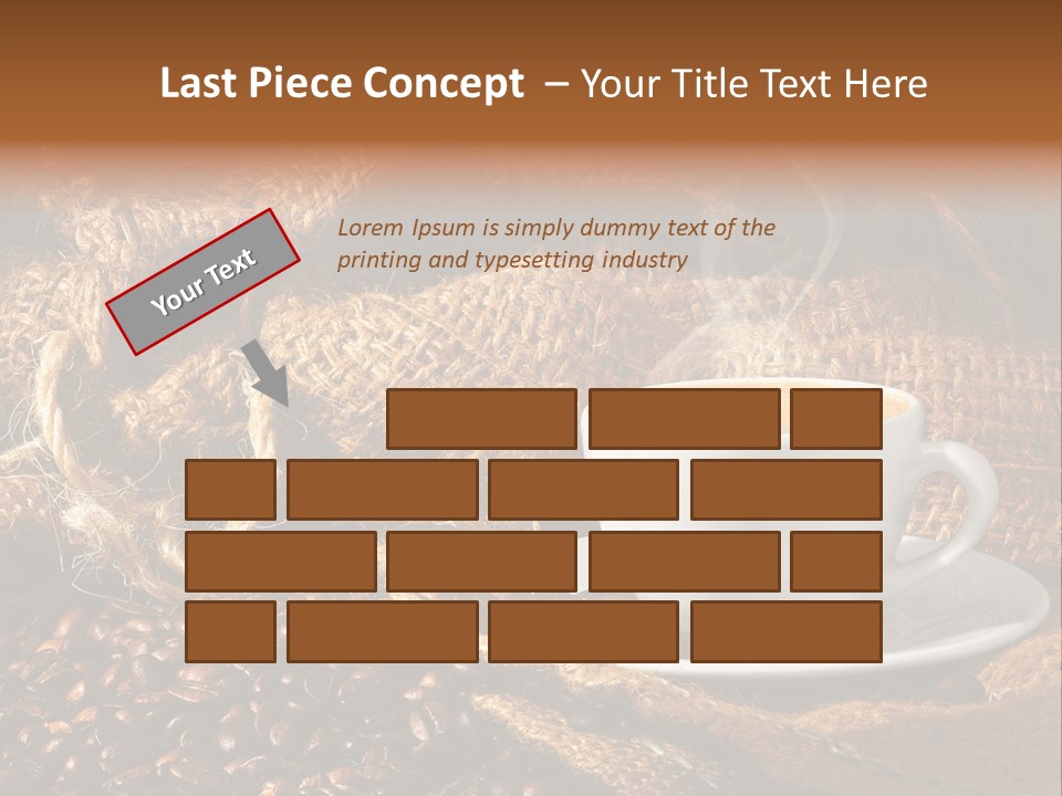 Simple Columbia Cup PowerPoint Template