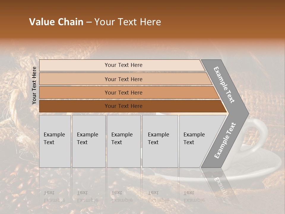 Simple Columbia Cup PowerPoint Template