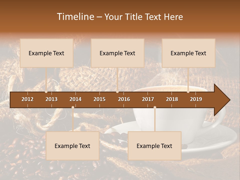 Simple Columbia Cup PowerPoint Template