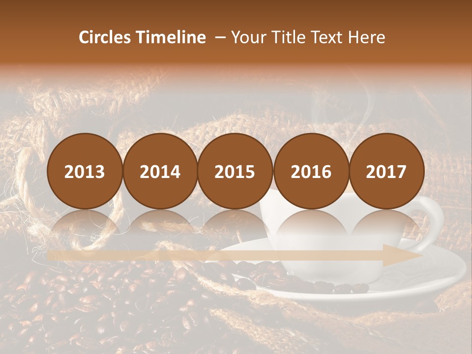 Simple Columbia Cup PowerPoint Template