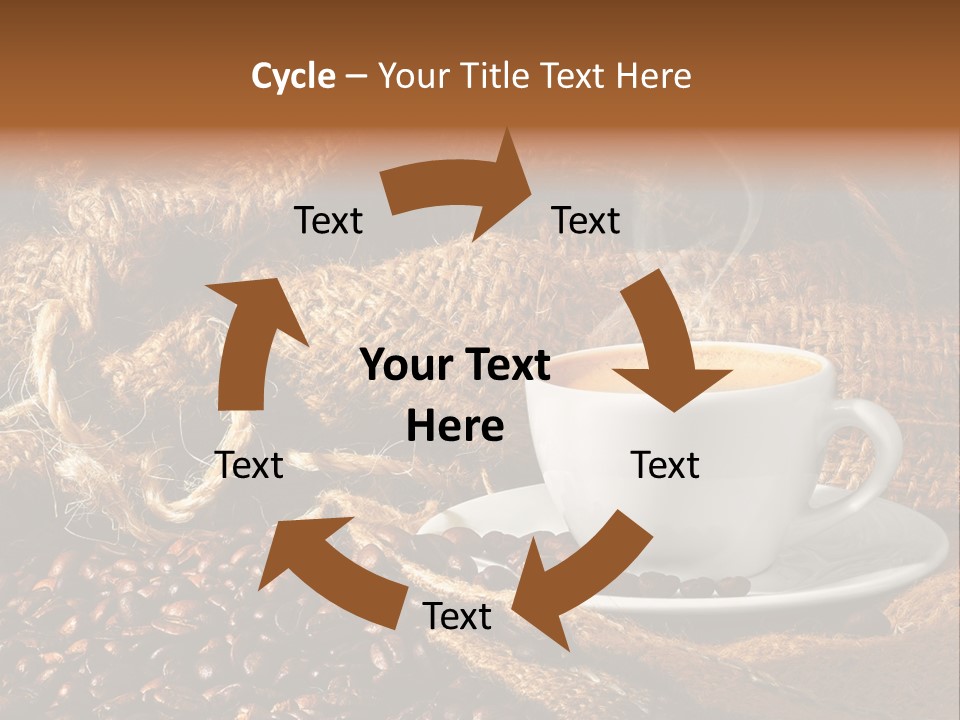 Simple Columbia Cup PowerPoint Template