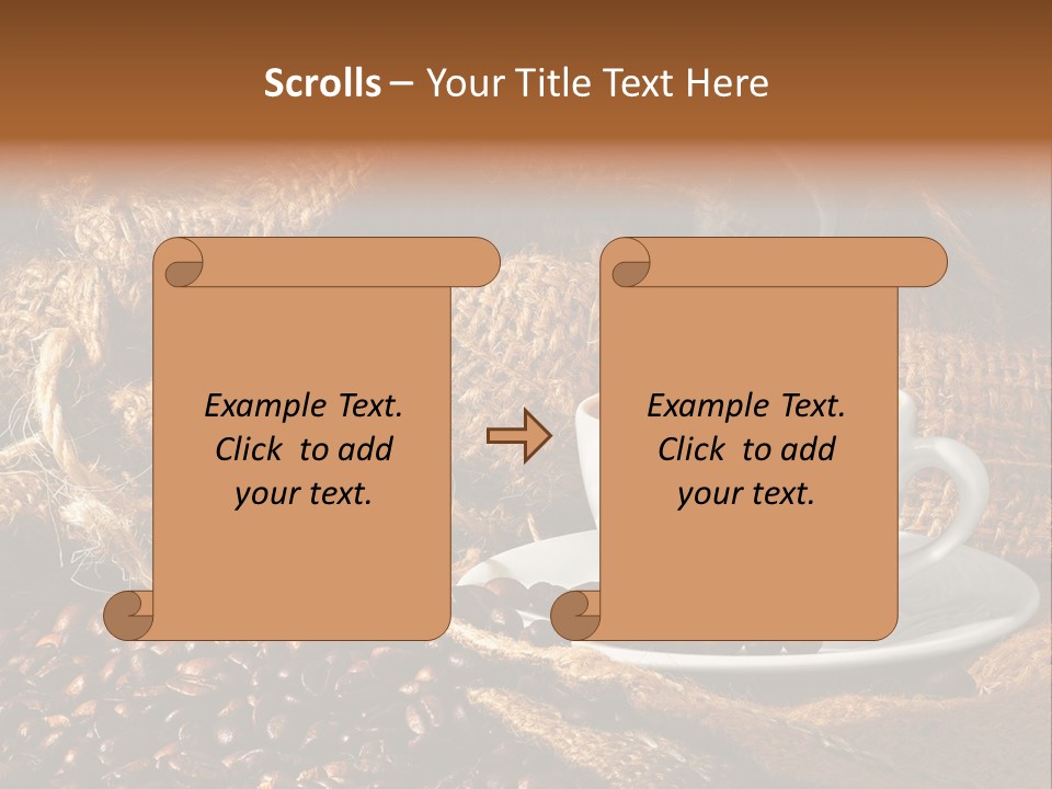 Simple Columbia Cup PowerPoint Template